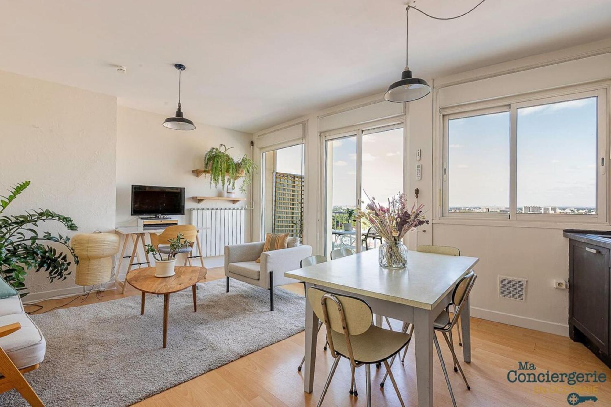 Montaudran Place Dupuy - Vue Panoramique -Metro 툴루즈 외부 사진