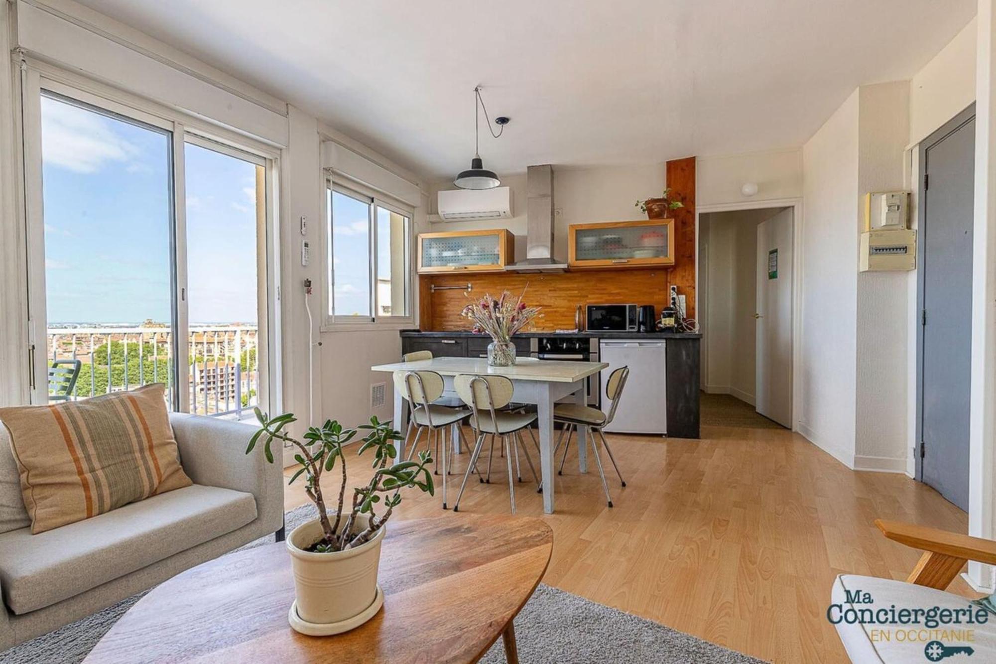 Montaudran Place Dupuy - Vue Panoramique -Metro 툴루즈 외부 사진